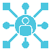 Multi channel marketing icon