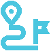 Road map icon